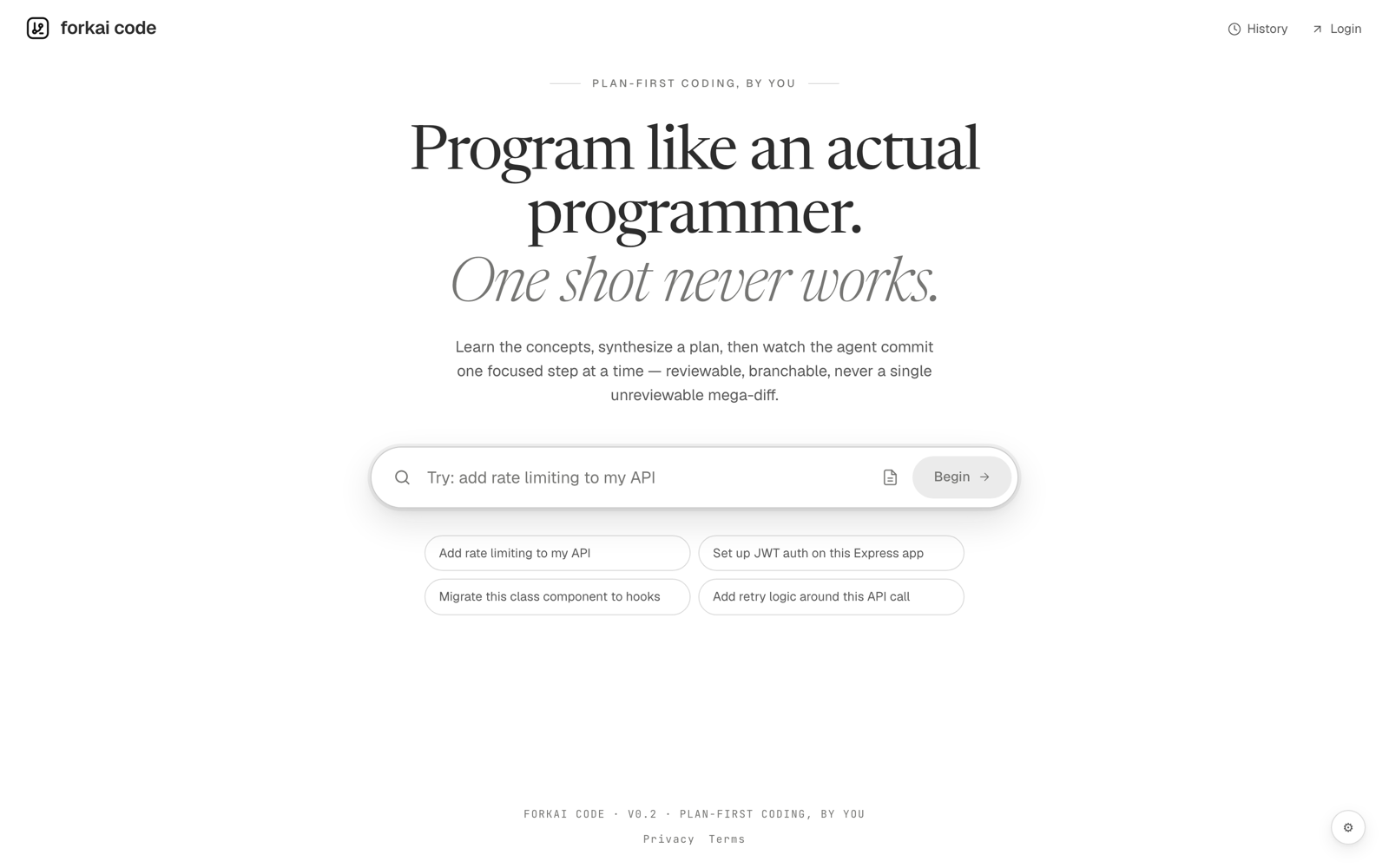 fork ai code
